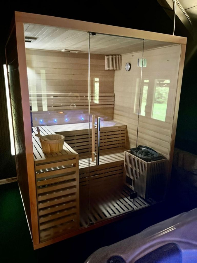 Jacuzzi & finish sauna, Chalet MINT with Jacuzzi and sauna, Delnice, Gorski Kotar, Croatia Delnice