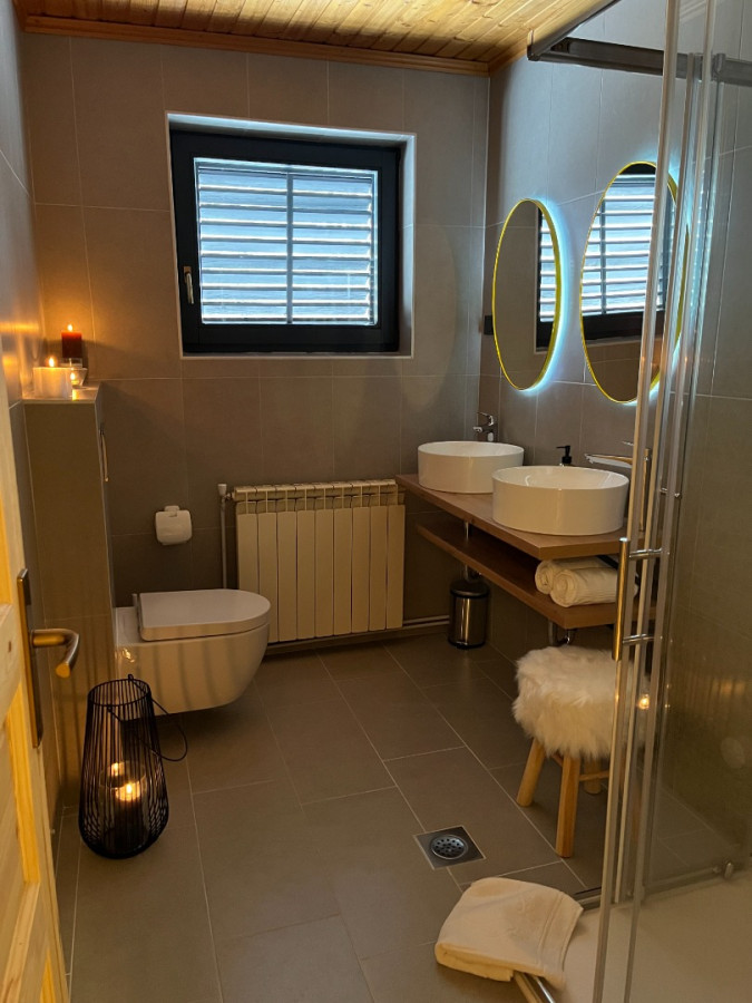 Bathrooms, Chalet MINT with Jacuzzi and sauna, Delnice, Gorski Kotar, Croatia Delnice