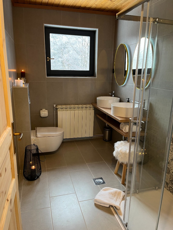 Bathrooms, Chalet MINT with Jacuzzi and sauna, Delnice, Gorski Kotar, Croatia Delnice