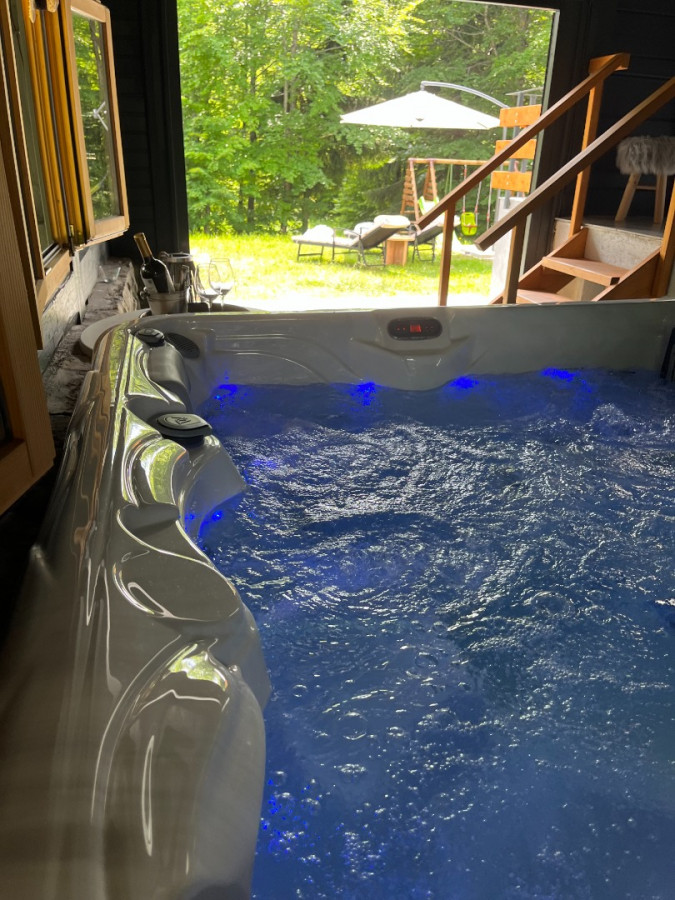 Jacuzzi & finish sauna, Chalet MINT with Jacuzzi and sauna, Delnice, Gorski Kotar, Croatia Delnice