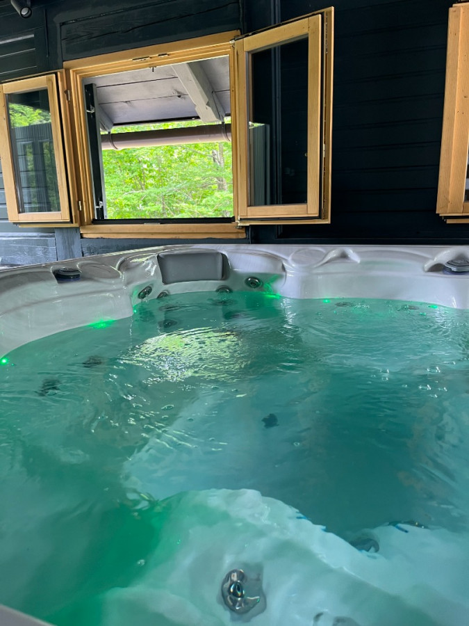 Jacuzzi & finish sauna, Chalet MINT with Jacuzzi and sauna, Delnice, Gorski Kotar, Croatia Delnice