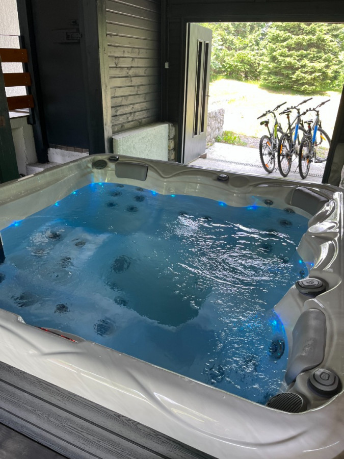 Jacuzzi & finish sauna, Chalet MINT with Jacuzzi and sauna, Delnice, Gorski Kotar, Croatia Delnice
