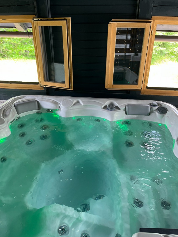 Jacuzzi & finish sauna, Chalet MINT with Jacuzzi and sauna, Delnice, Gorski Kotar, Croatia Delnice
