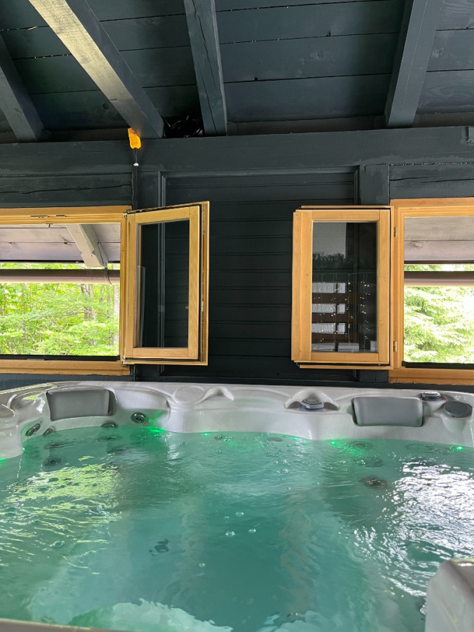 Jacuzzi & finish sauna, Chalet MINT with Jacuzzi and sauna, Delnice, Gorski Kotar, Croatia Delnice